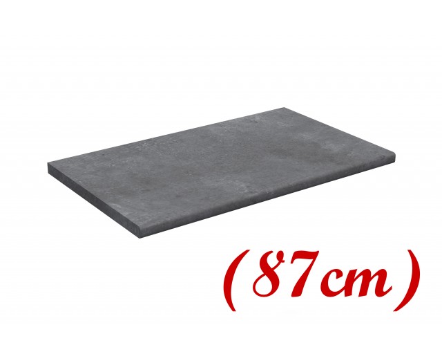 Blat atermic culoare beton H38 87 cm (colt partea mare) Blat atermic culoare beton H38 87 cm (colt partea mare)